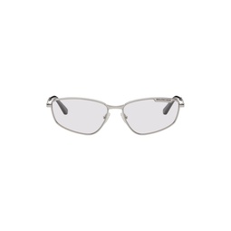 Silver Cat Eye Sunglasses 242342M134000