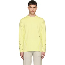 Yellow ON Edition 7 0 Long Sleeve T Shirt 242351M213004
