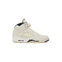 Off White Air Jordan 5 Retro Sneakers 242445M236002