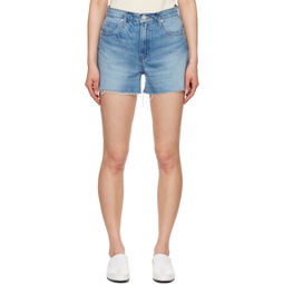 Blue The Vintage Relaxed Denim Shorts 242455F088000