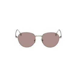 Pink   Silver  Travel Sunglasses 242693M134015