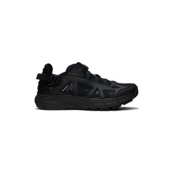 Black Techsonic Sneakers 242837M237010