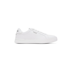 White Lowline Sneakers 242903M237007