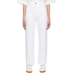 White The Shalbi Jeans 242914F069000