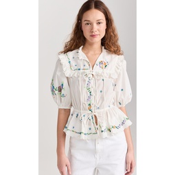 Willa Embroidered Blouse
