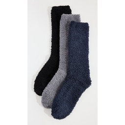 CozyChic 3 Pair Socks Set