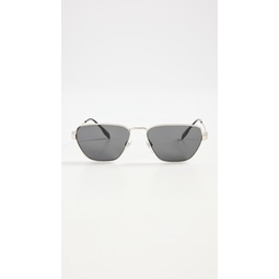 Metal Cat Eye Sunglasses