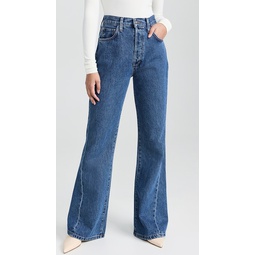 The Valentina Super High Rise Flare Jeans