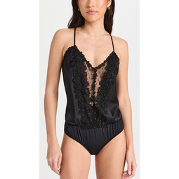 Showstopper Charmeuse Lace Teddy