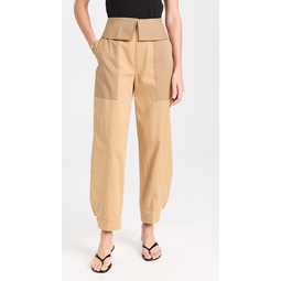 Foldover Trousers