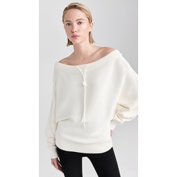 Ruched Dolman Sweater