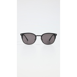 Stockholm Matte Black Sunglasses
