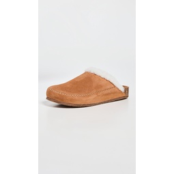 Shearling-Lined Moc Clogs