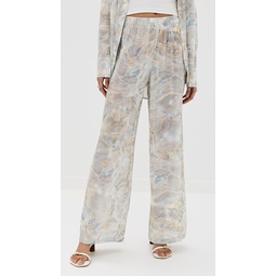 Yvonne Printed Pajama Pants