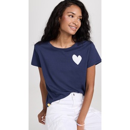 The Suke Tee Contrast Imperfect Heart