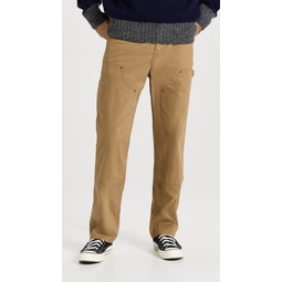 Striaight Fit Twill Cotton Chino Pants