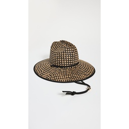 Straw Checkered Hat
