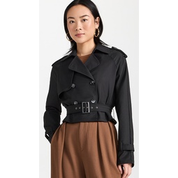 Cropped Trencherous Coat