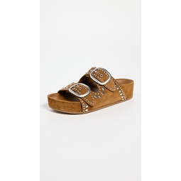 Jack Two Band Sandals With Studs