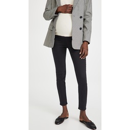 Maternity Over-the-Belly Skinny Jeans in Lunar Wash: TENCEL Denim Edition