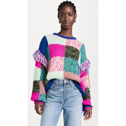 Multicolour Hand Knitted Pullover