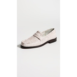 Woven Light Loafers