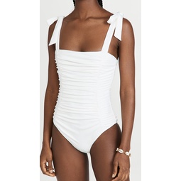 Constance Ruched One Piece Swimsuit