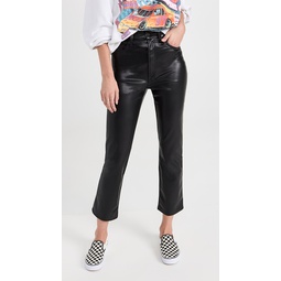 High Waisted Rider Ankle Jeans