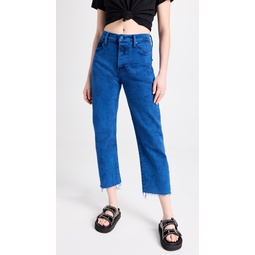 The Ditcher Crop Fray Jeans