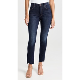 The Mid Rise Dazzler Ankle Step Jean