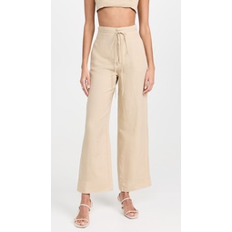 Air Linen Paperbag Trousers