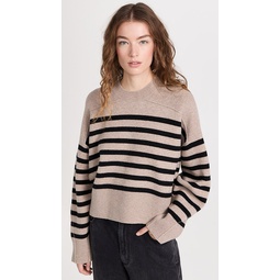 Bridget Stripe Crew Sweater
