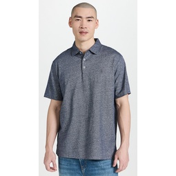 Cotton Linen Short Sleeve Polo Shirt