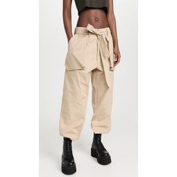 Belted Utility Pants