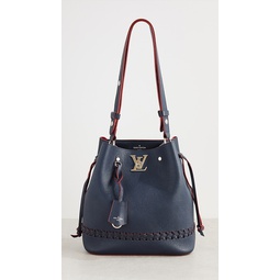Louis Vuitton Lockme Bucket Bag, Calfskin