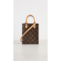 Louis Vuitton Sac Plat Hand Bag PM, Mono