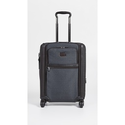 Alpha Continental Dual Access 4 Wheel Carry On Suitcase