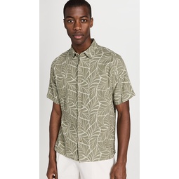 Knotted Leaves Short Sleeve Shirt