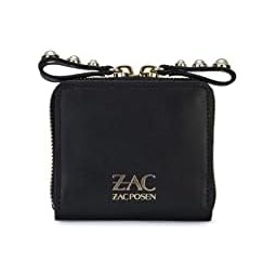 ZAC Zac Posen Womens Eartha Zipped Small Wallet-Pearl Lady