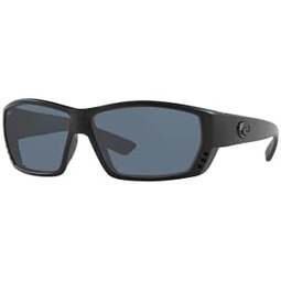 Costa Tuna Alley 6S9009 Rectangle Sunglasses for Men + BUNDLE with Designer iWear Eyewear Care Kit
