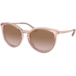 Michael Kors Brisbane MK1077 Round Sunglasses for Women + BUNDLE With Designer iWear Eyewear Kit