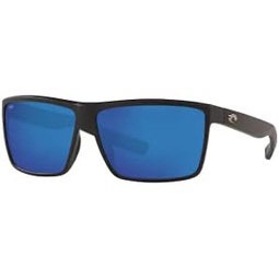 Costa Rinconcito 6S9016 Rectangle Sunglasses for Men + BUNDLE with Designer iWear Eyewear Care Kit