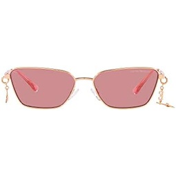 Emporio Armani Womens Ea2141 Rectangular Sunglasses