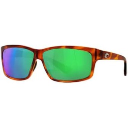 Costa Del Mar Cut 6S9047 Pillow Sunglasses for Men+ BUNDLE With Designer iWear Eyewear Kit