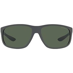 Emporio Armani Mens Ea4199u Universal Fit Square Sunglasses