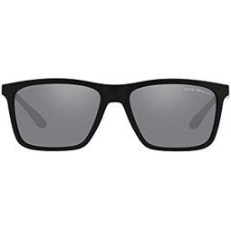 Emporio Armani Mens Ea4170 Rectangular Sunglasses