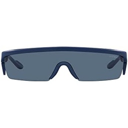 Emporio Armani Mens Ea4204u Universal Fit Rectangular Sunglasses