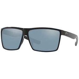 Costa Rincon 6S9018 Rectangle Sunglasses for Men + BUNDLE with Designer iWear Eyewear Care Kit