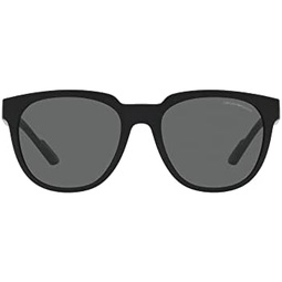 Emporio Armani Mens Ea4205f Low Bridge Fit Round Sunglasses