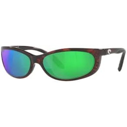 Costa Del Mar Fathom 6S9058 Oval Sunglasses for Men + BUNDLE with Designer iWear Eyewear Kit
